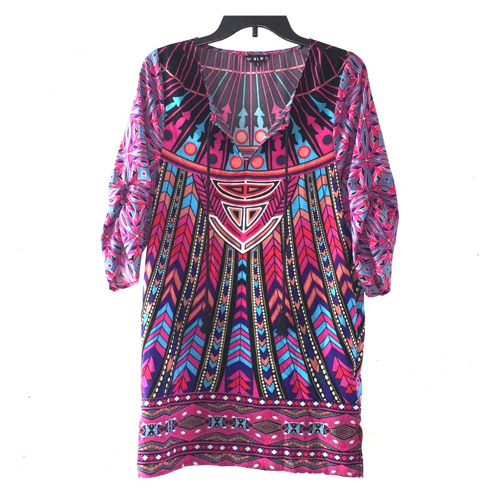 NLW boho style swimsuit cover/dress